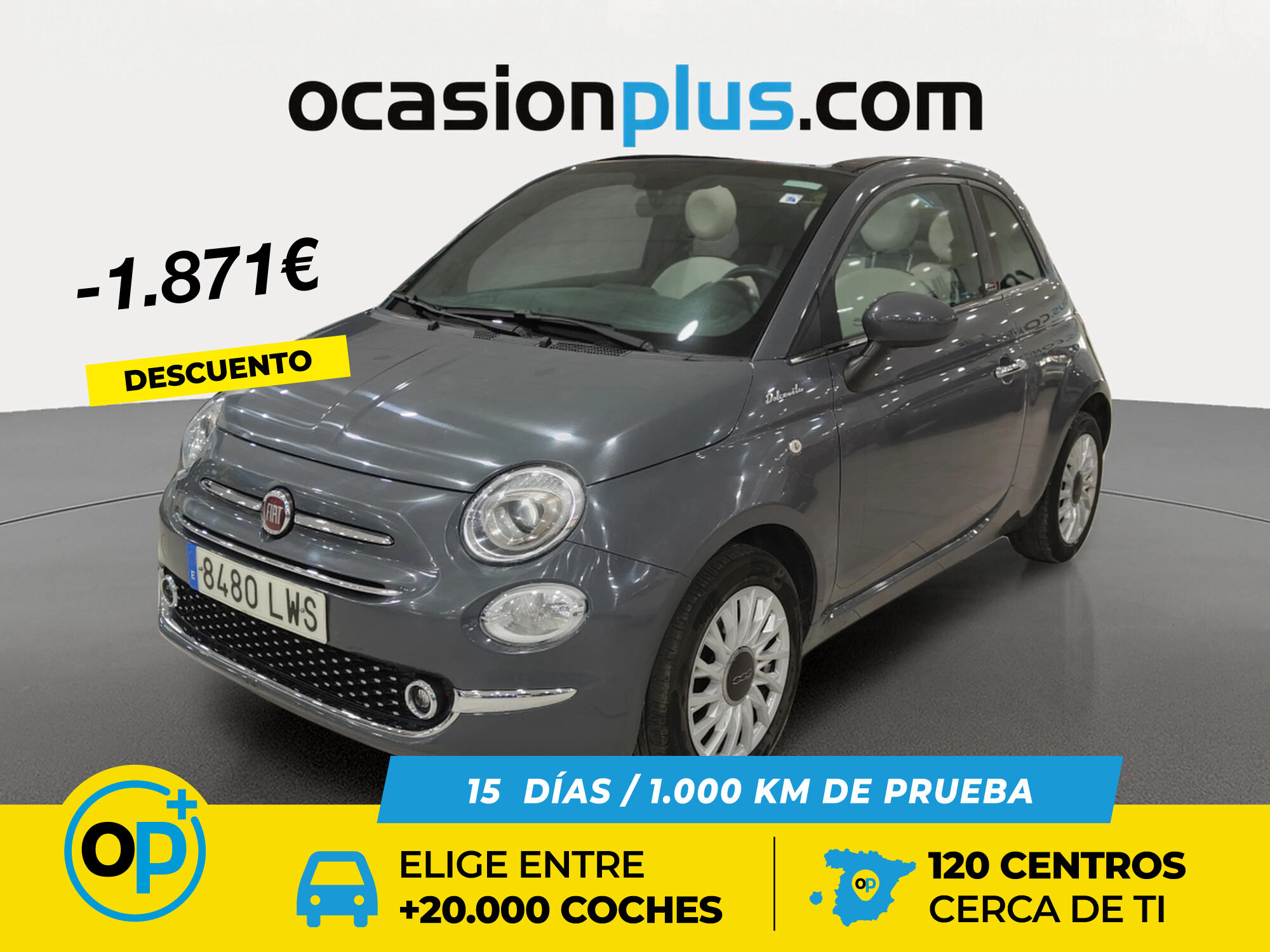 FIAT 500 (1.0 Hybrid Dolcevita 51 kW (70 CV)) en Madrid