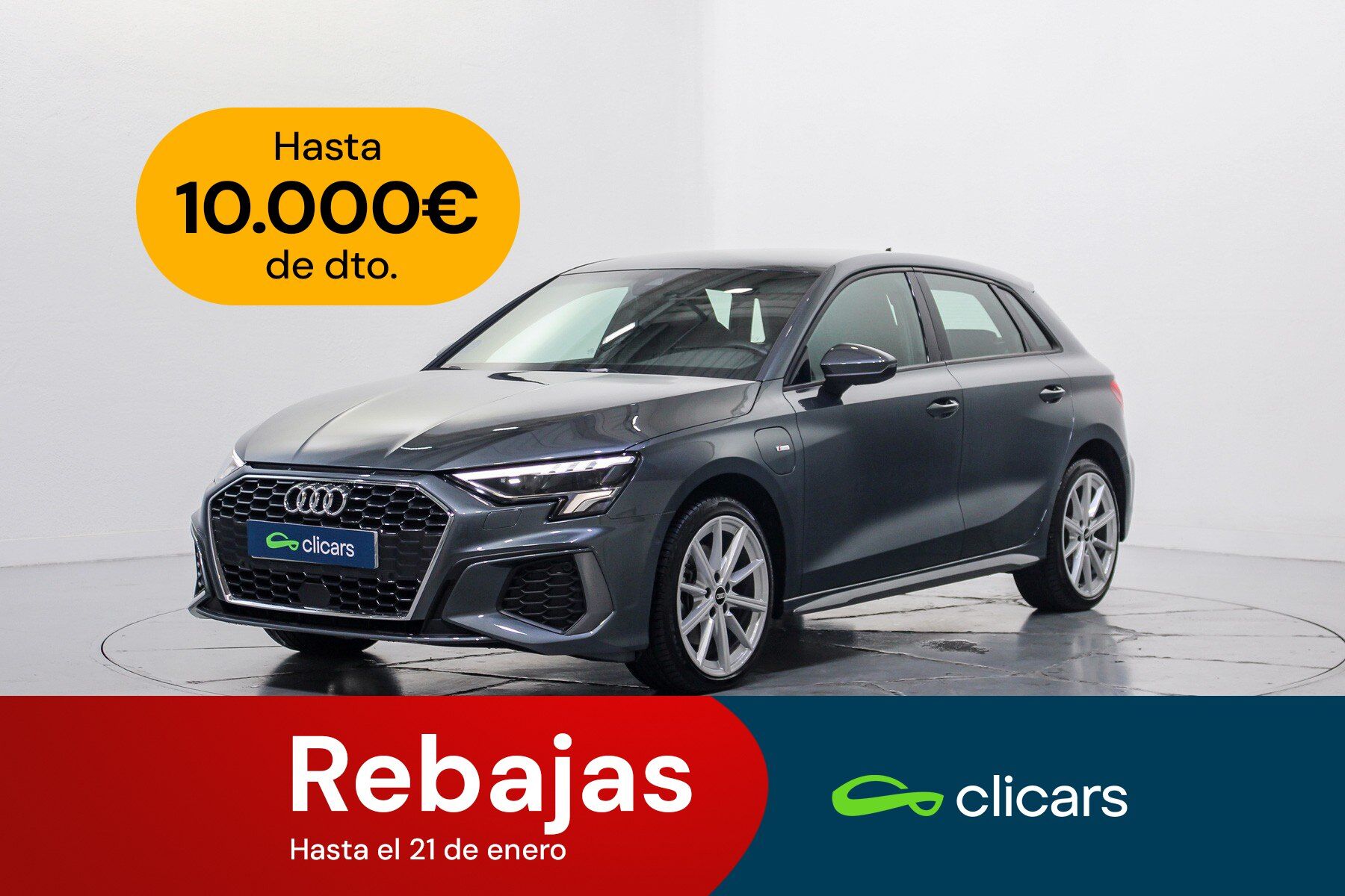 AUDI A3 (A3 Sportback 40 TFSIe Advanced S tronic) en Madrid