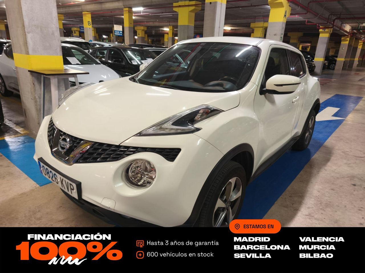 NISSAN Juke (G E6D-Temp 83 kW (112 CV) 5M/T ACENTA) en Madrid