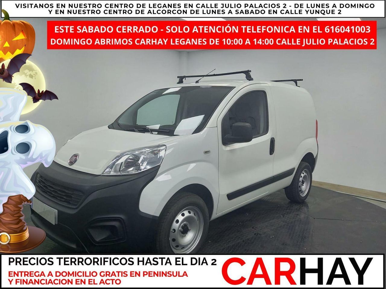 FIAT Fiorino (FIAT FIORINO CARGO 1.4 GNC) en Madrid