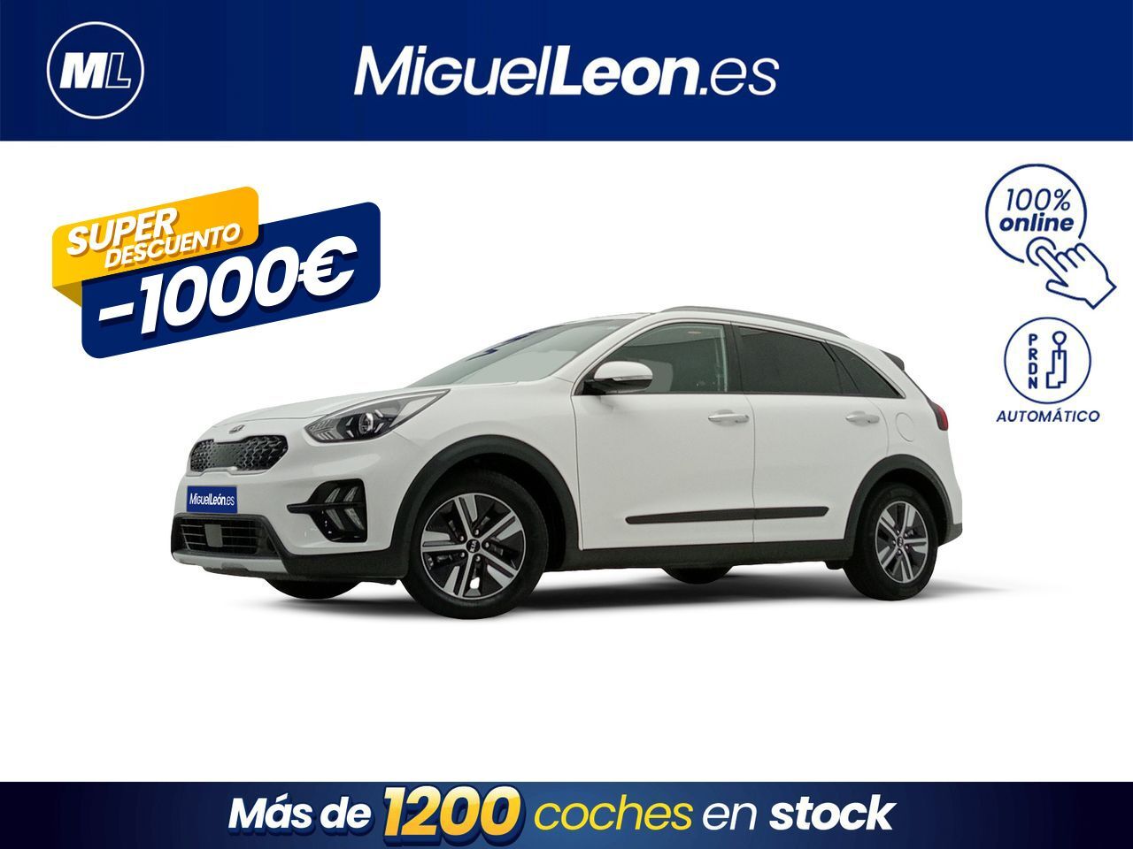 KIA Niro (1.6 GDi HEV 104kW (141CV) Drive) en Palmas, Las