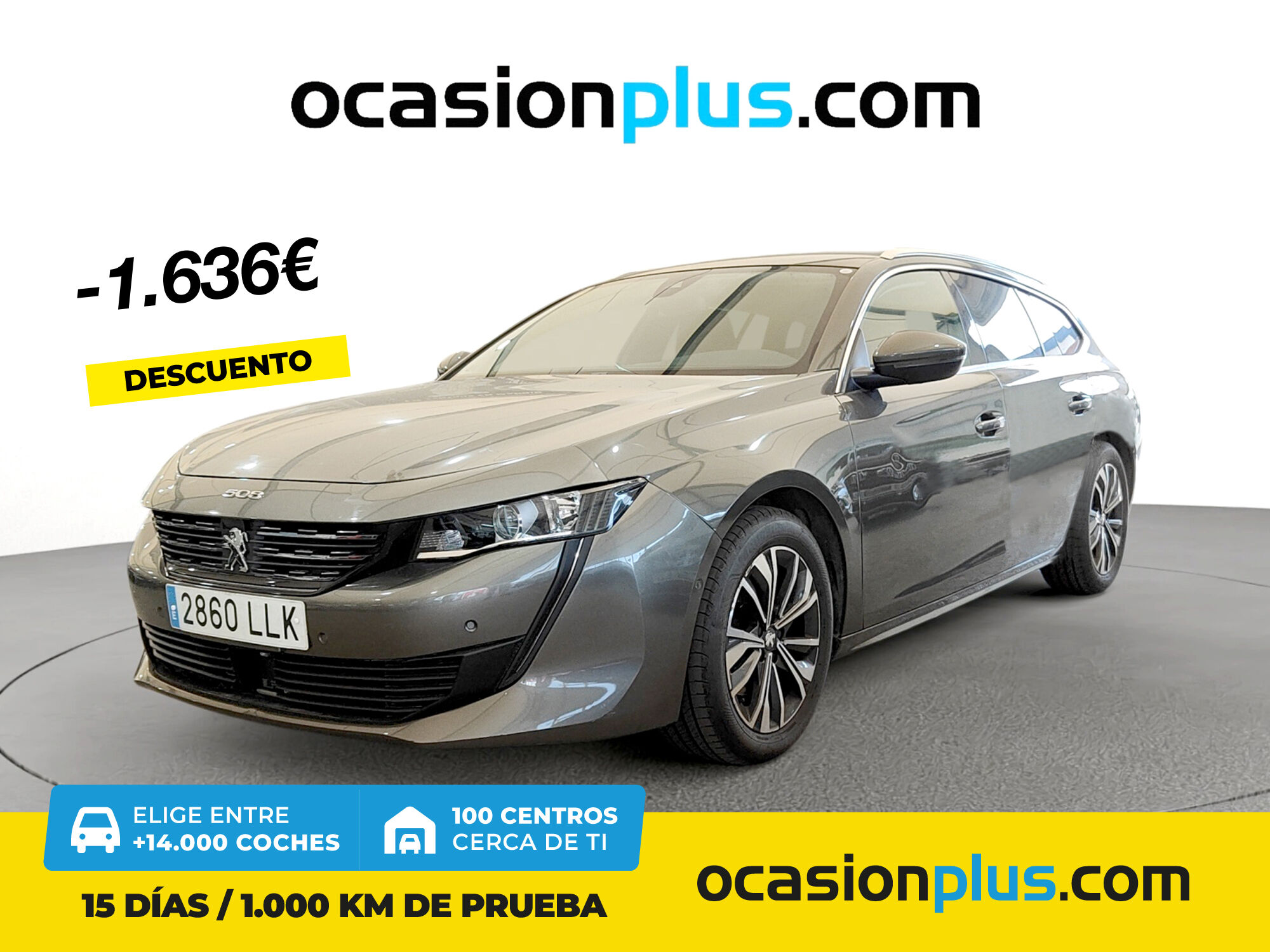 PEUGEOT 508 (BlueHDI 130 S&S Allure EAT8 96 kW (130 CV)) en Madrid