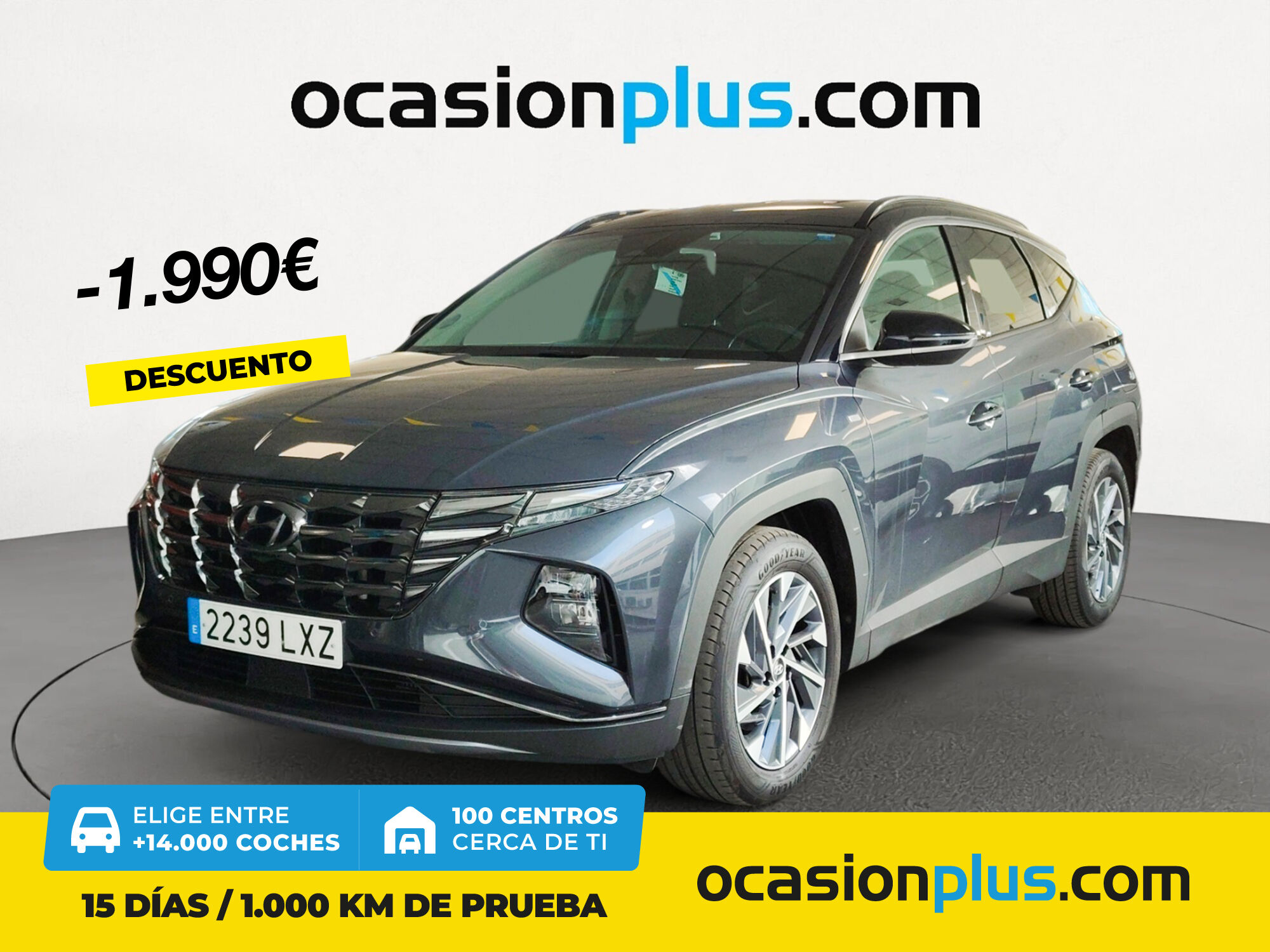 HYUNDAI Tucson (1.6 CRDI 48V Tecno 4X2 DCT 100 kW (136 CV)) en Madrid