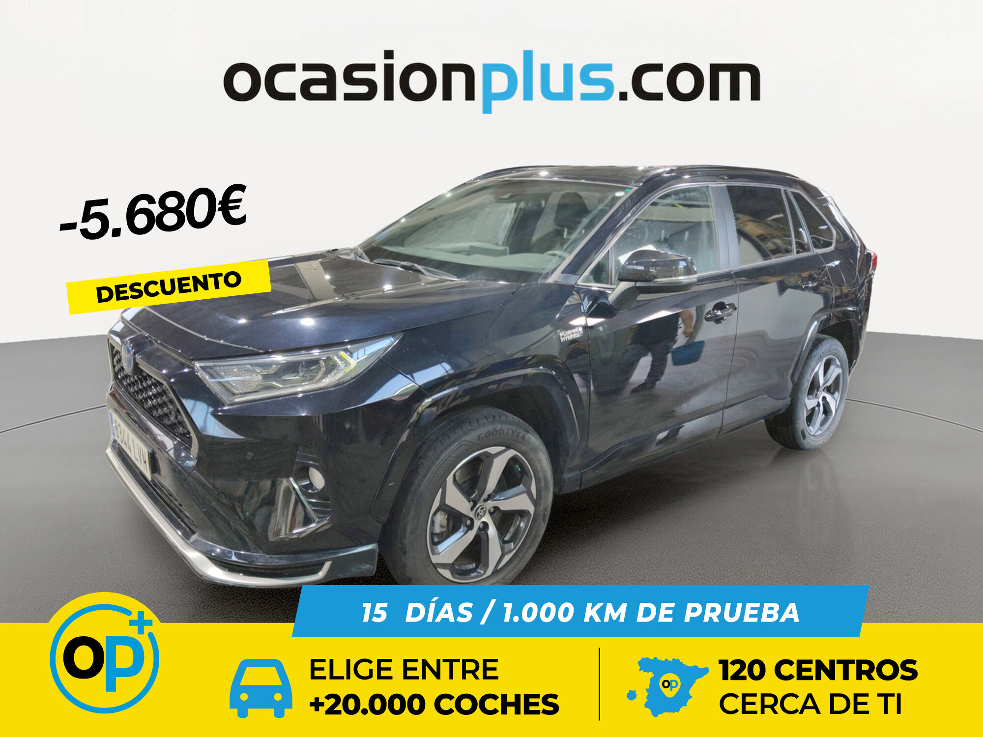 TOYOTA RAV-4 (2.5l PLug-In Hybrid Advance e-CVT 225 kW (306 CV)) en Madrid