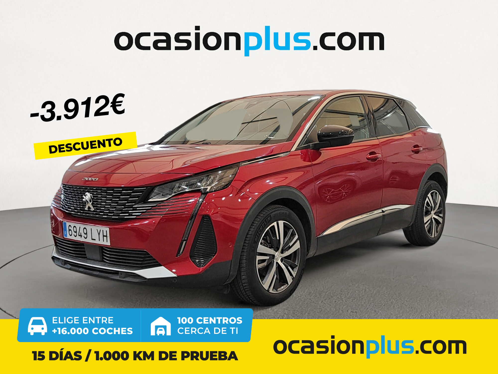 PEUGEOT 3008 (BlueHDI 130 S&S Allure 96 kW (130 CV)) en Madrid