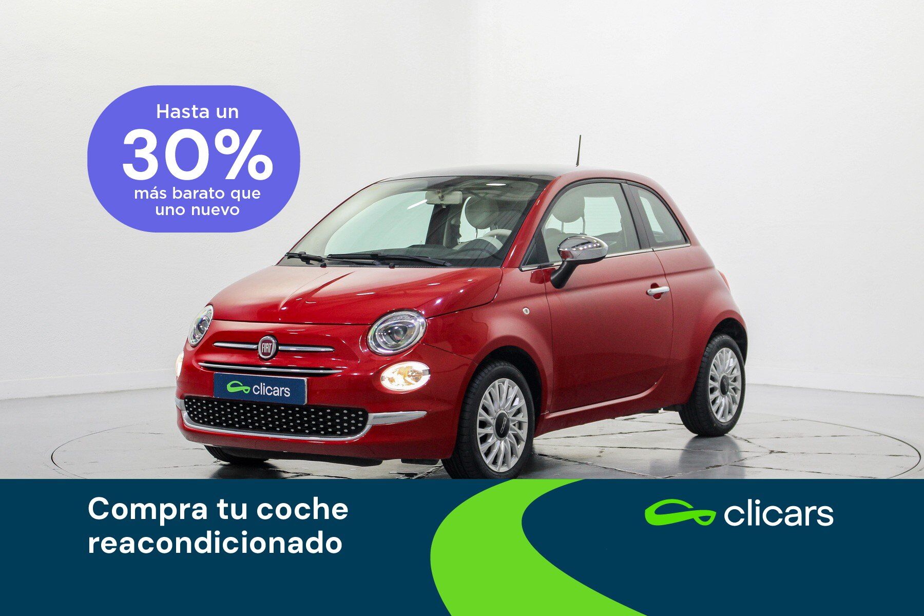 FIAT 500 (500 1.2 Lounge) en Madrid