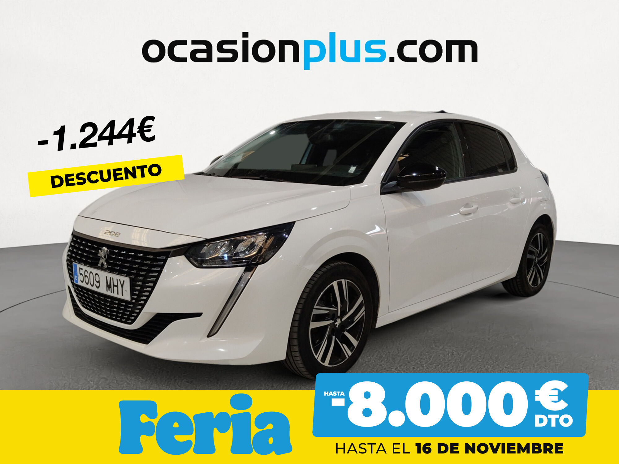 PEUGEOT 208 (PureTech 100 Allure 75 kW (100 CV)) en Madrid