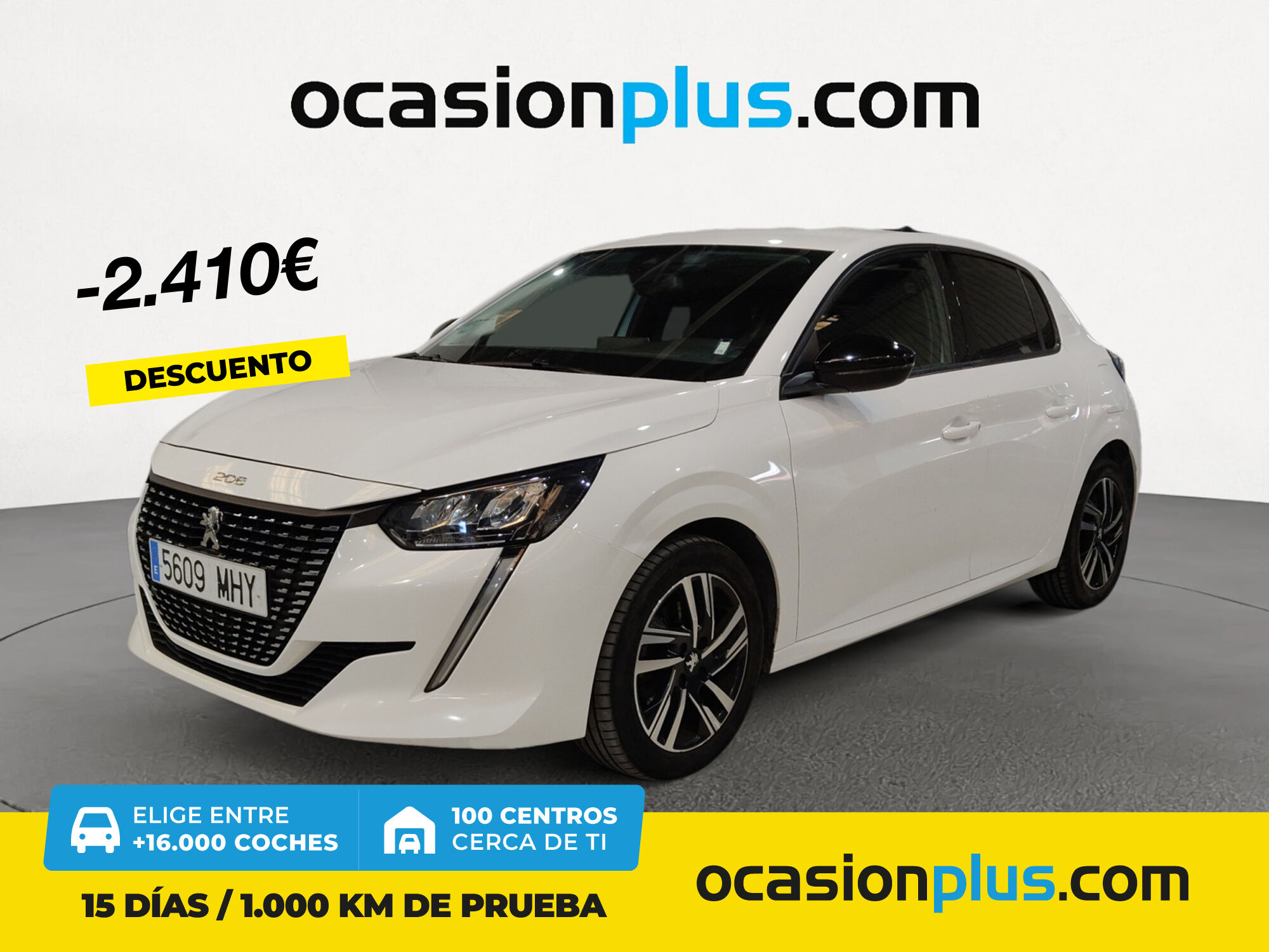 PEUGEOT 208 (PureTech 100 Allure 75 kW (100 CV)) en Madrid