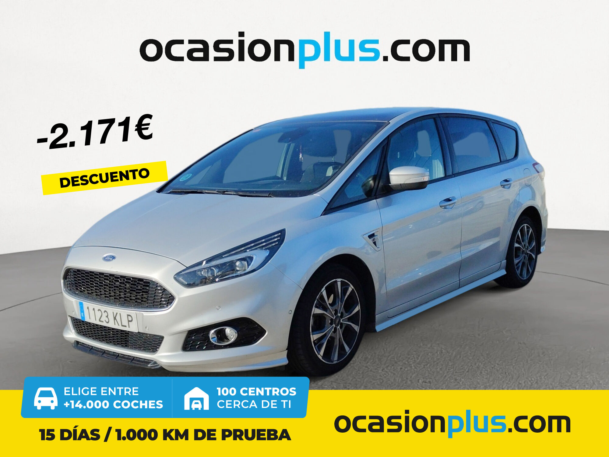 FORD S-Max (2.0 TDCI ST-Line PowerShift 132 kW (180 CV)) en Madrid