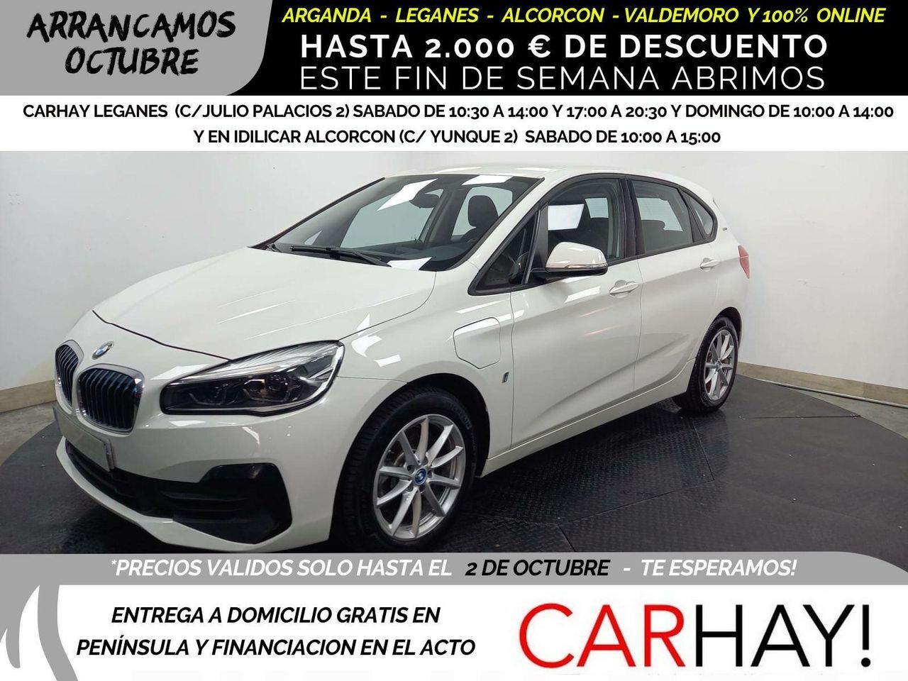 BMW Serie 2 (225 XE IPERFORMANCE 1.5 225CV AT6 E6DT) en Madrid