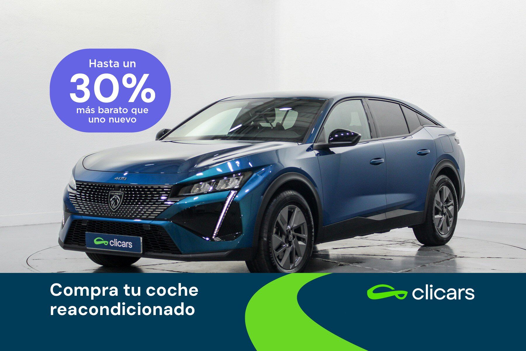 PEUGEOT 408 (408 Hybrid 180 Allure e-EAT8) en Madrid