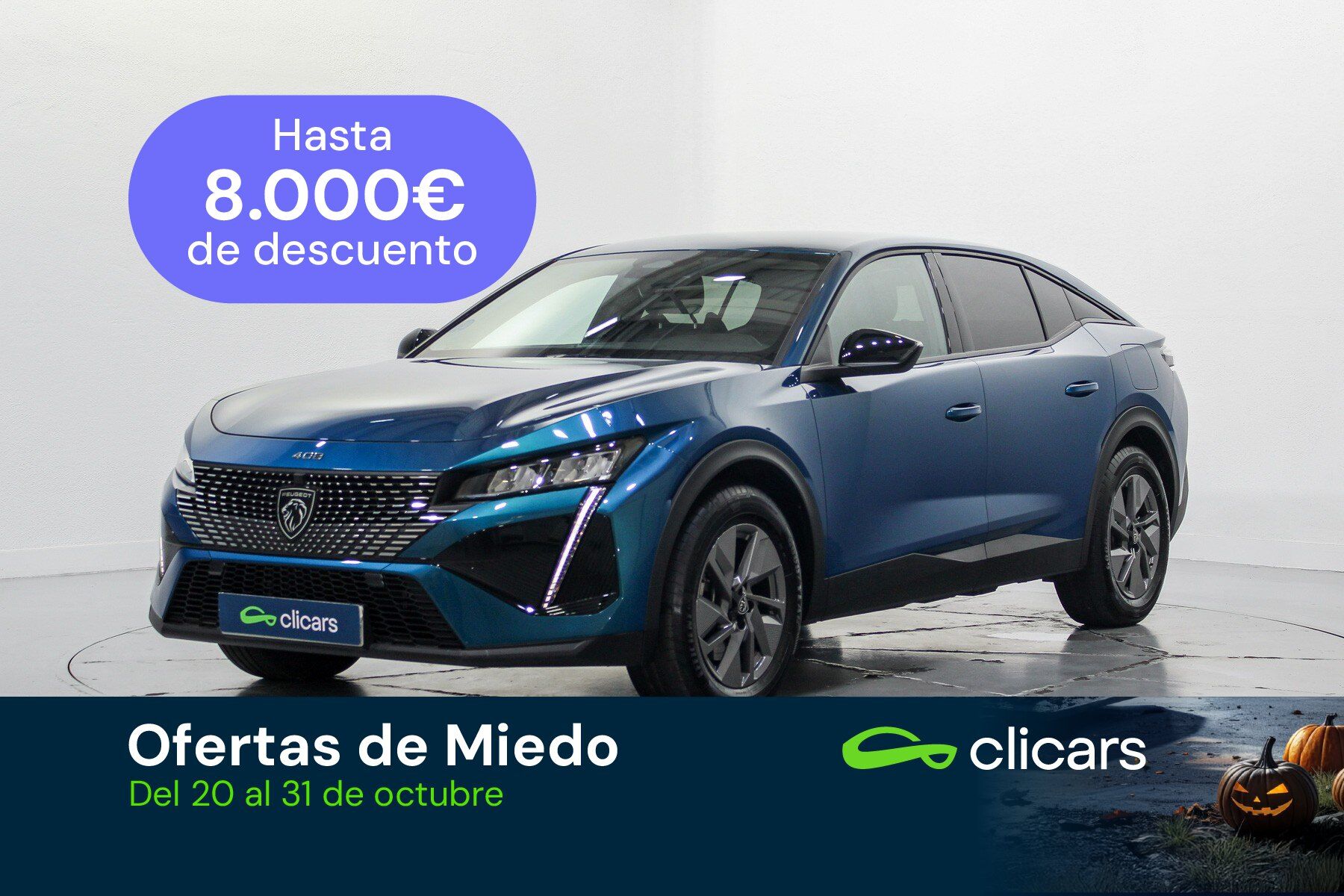 PEUGEOT 408 (408 Hybrid 180 Allure e-EAT8) en Madrid