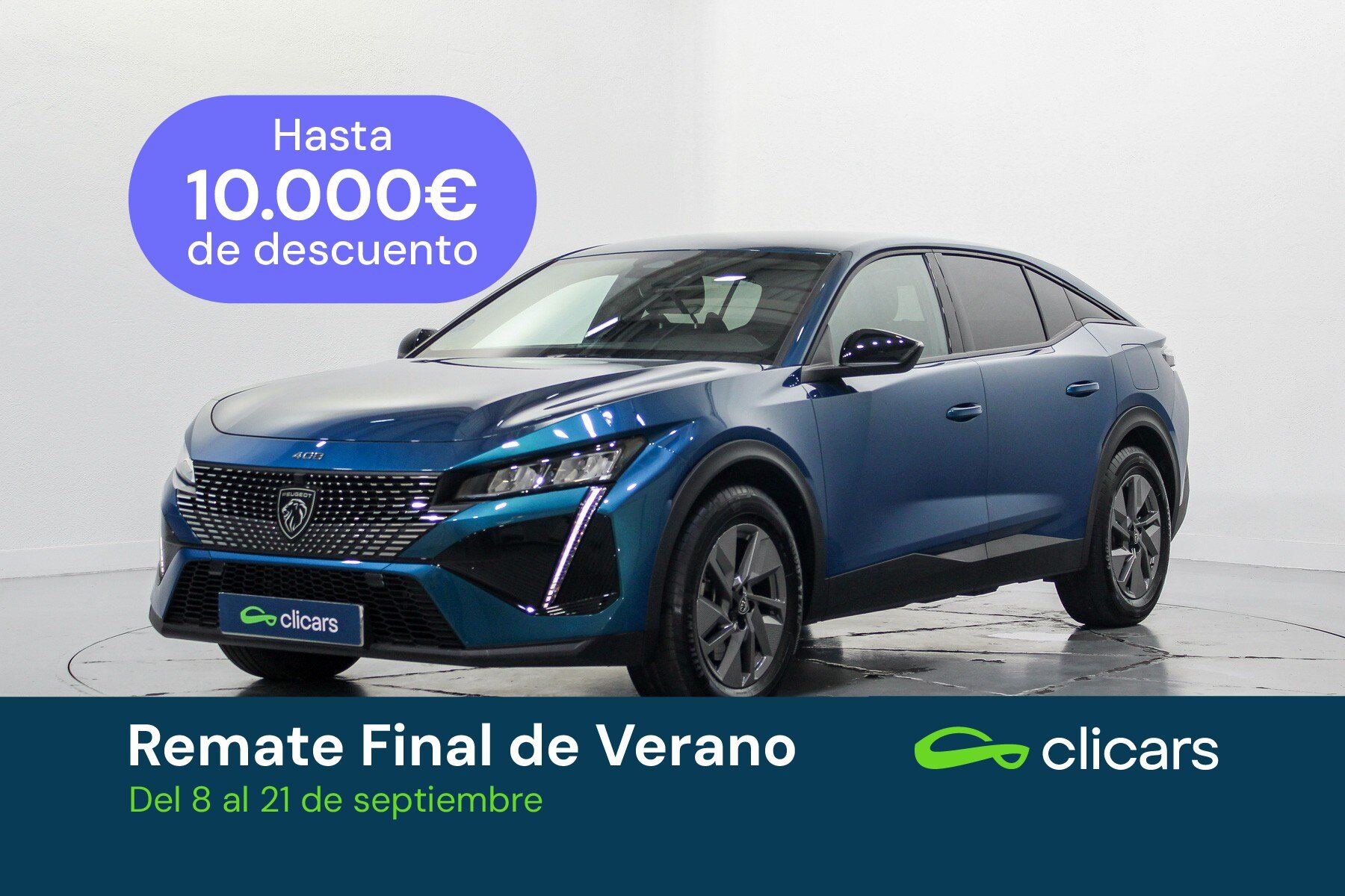 PEUGEOT 408 (408 Hybrid 180 Allure e-EAT8) en Madrid