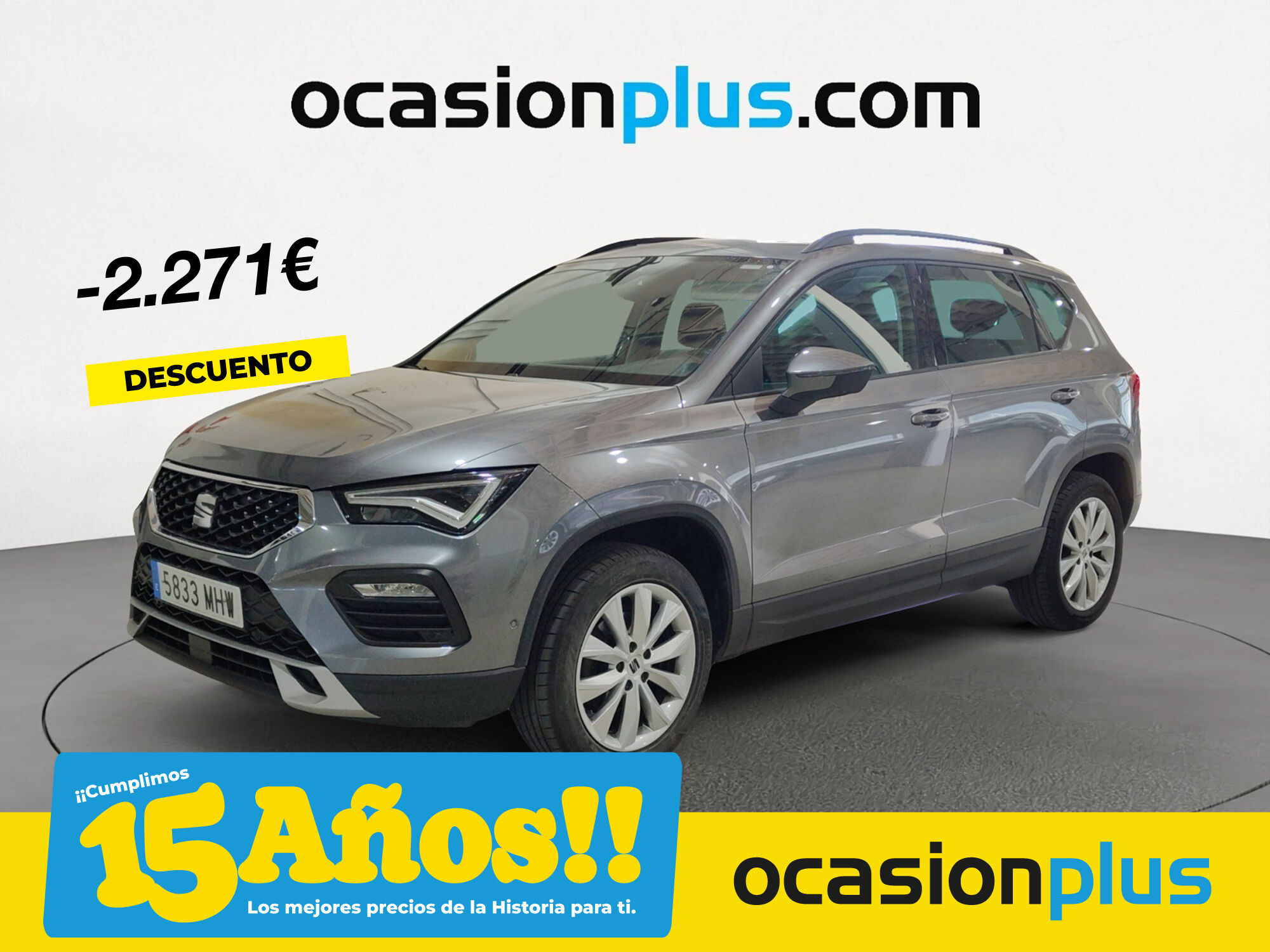 SEAT Ateca (1.5 TSI S&S Style XXL DSG 110 kW (150 CV)) en Madrid