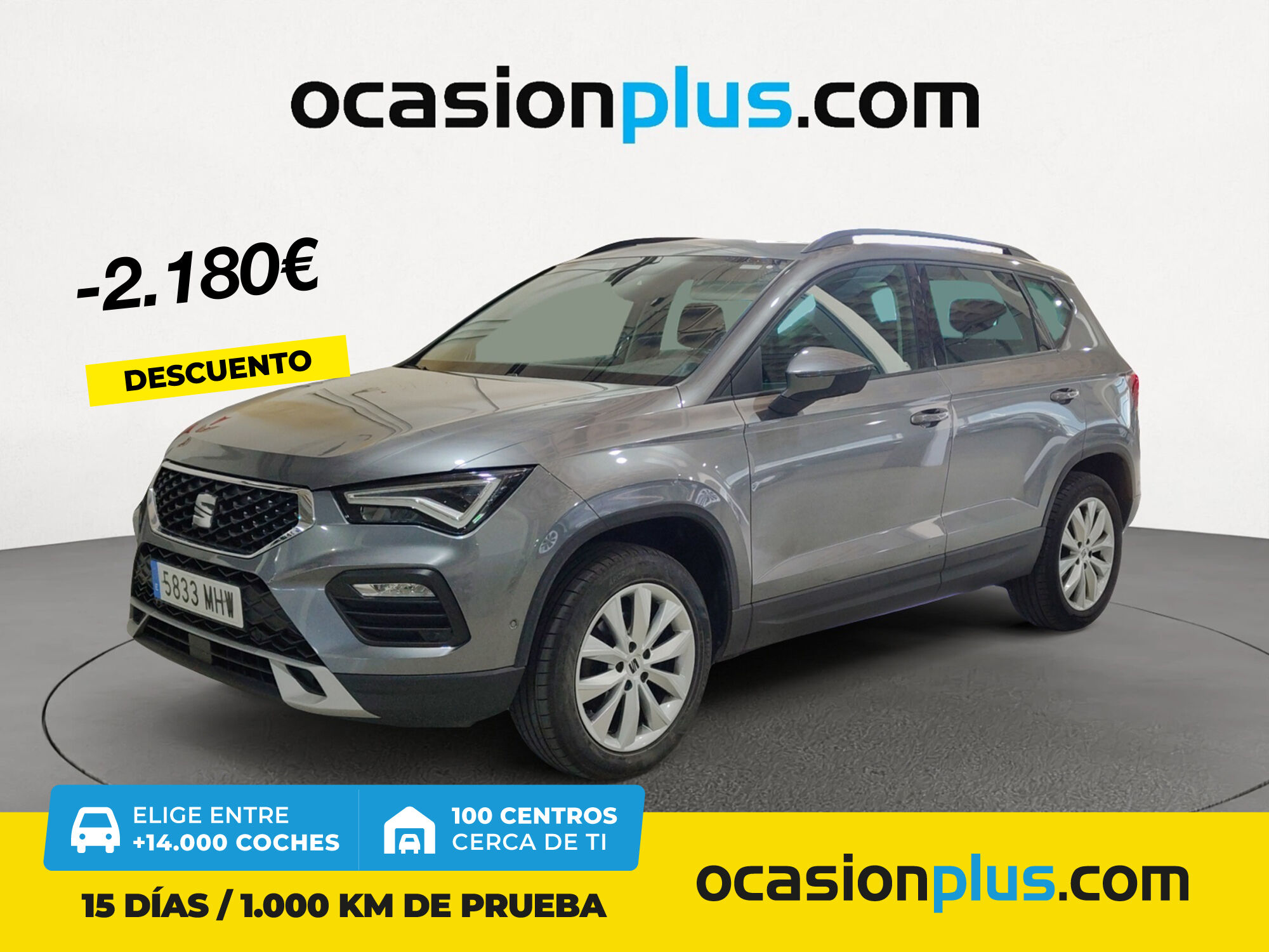 SEAT Ateca (1.5 TSI S&S Style XXL DSG 110 kW (150 CV)) en Madrid