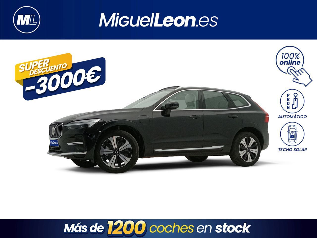 VOLVO XC60 (2.0 T6 AWD Recharge Plus Bright Auto) en Palmas, Las