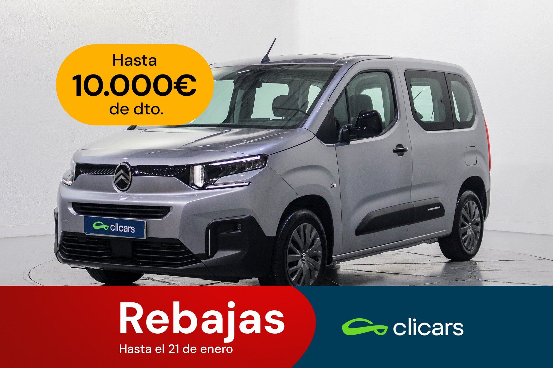 CITROEN Berlingo (Berlingo BlueHDi S&S Talla M Plus 100) en Madrid