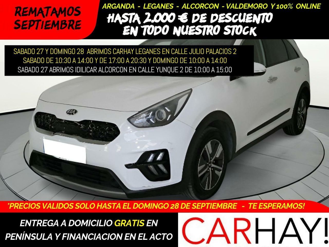 KIA Niro (1.6 GDI HEV 104KW (141CV) DRIVE) en Madrid