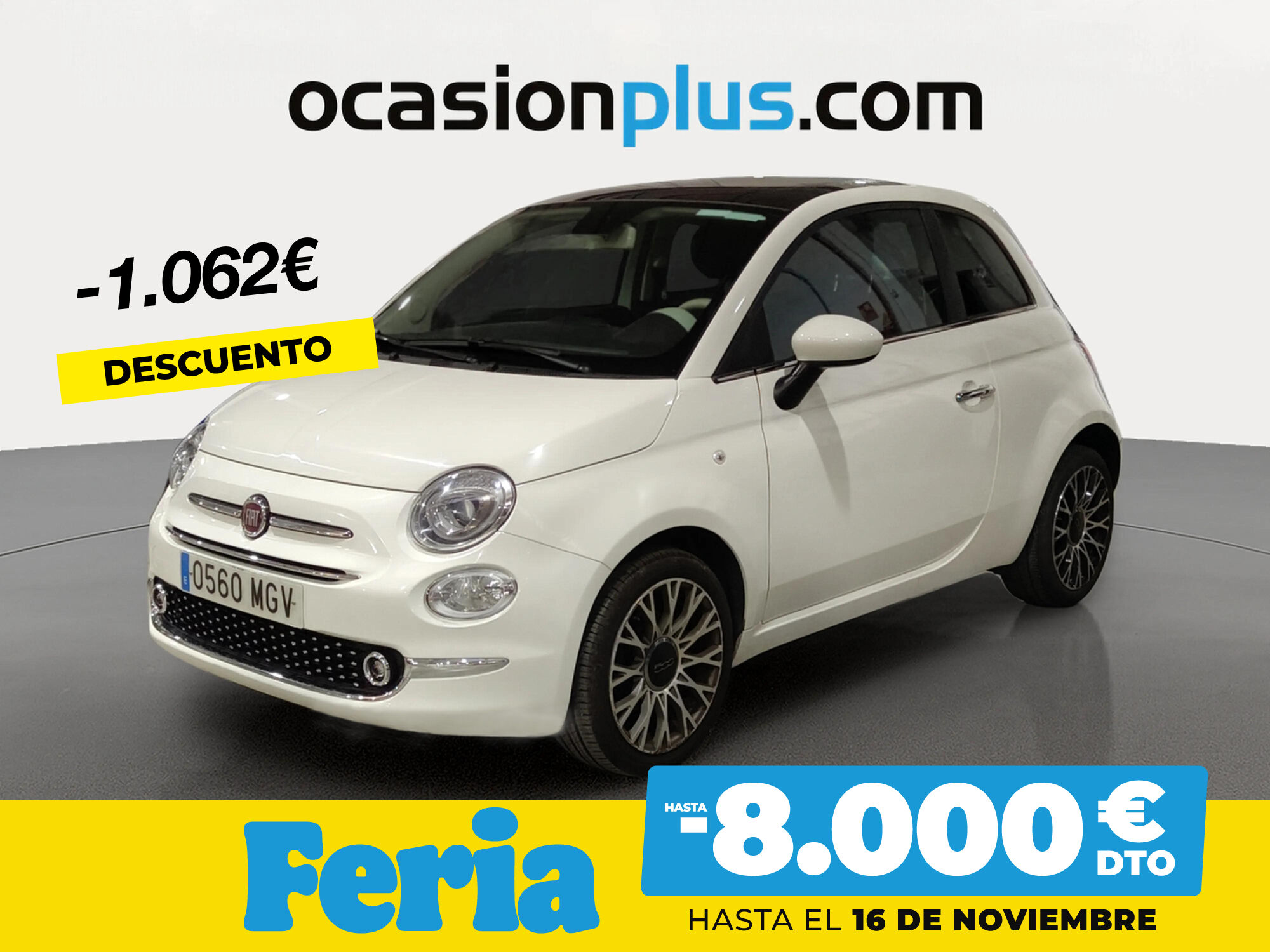 FIAT 500 (1.0 Hybrid Dolcevita 51 kW (70 CV)) en Madrid