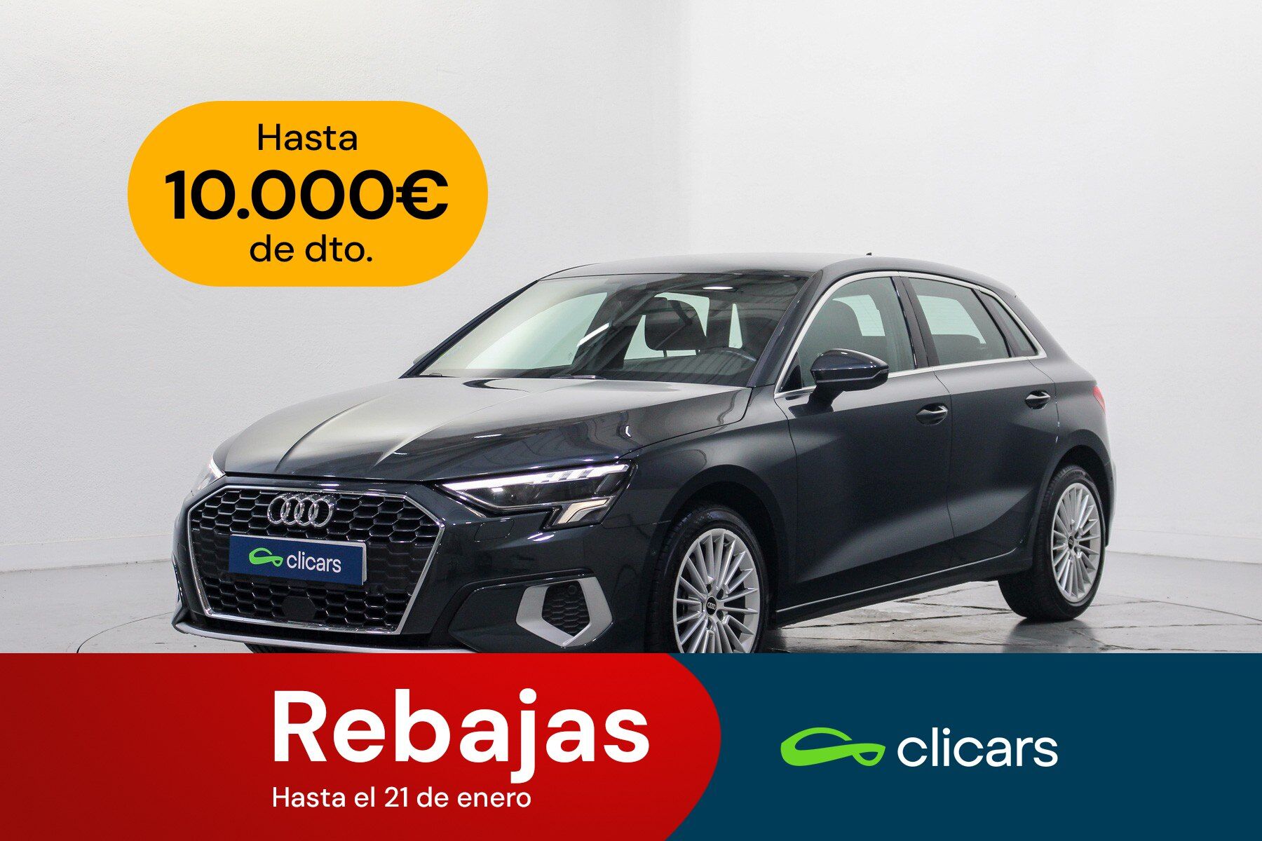 AUDI A3 (A3 Sportback 30 TFSI Advanced S tronic) en Madrid