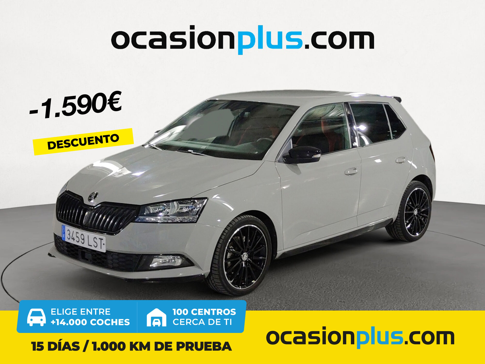 SKODA Fabia (1.0 TSI Monte Carlo DSG 70 kW (95 CV)) en Madrid