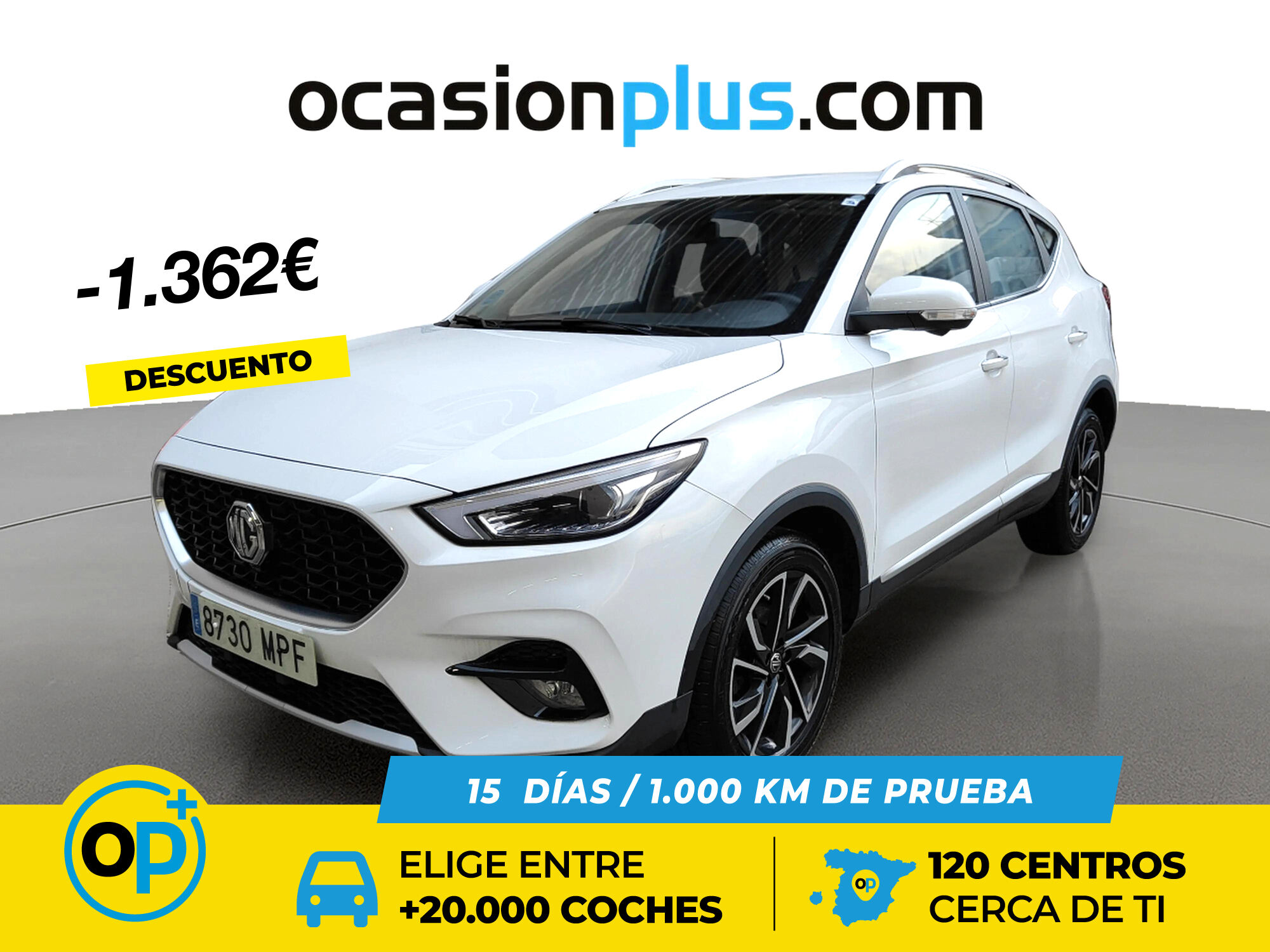 MG ZS (1.5 Luxury 78 kW (106 CV)) en Madrid