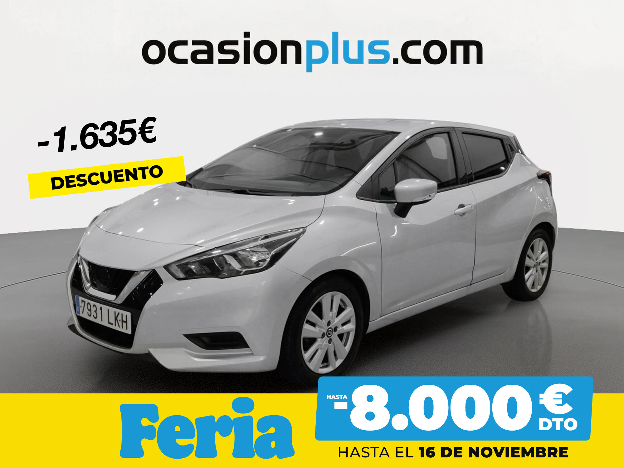 NISSAN Micra (IG-T 100 Acenta CVT 74 kW (100 CV)) en Madrid