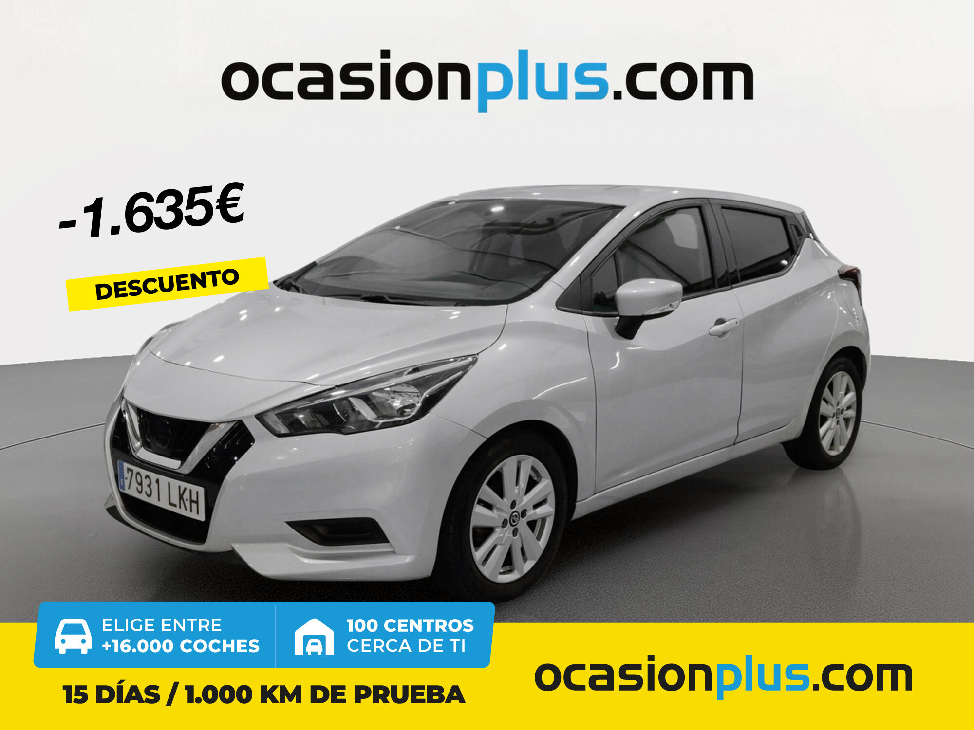 NISSAN Micra (IG-T 100 Acenta CVT 74 kW (100 CV)) en Madrid