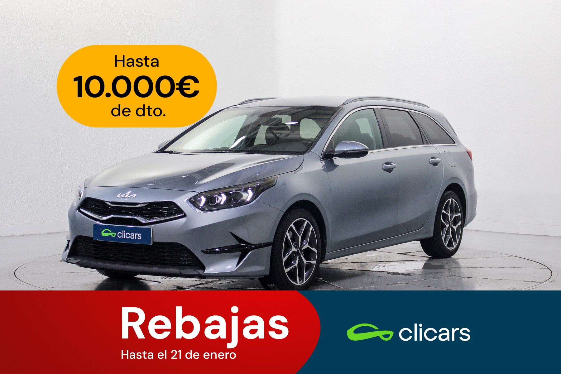 KIA Ceed (Ceed Tourer 1.0 MHEV Eco-Dynamics Tech DCT 120) en Madrid