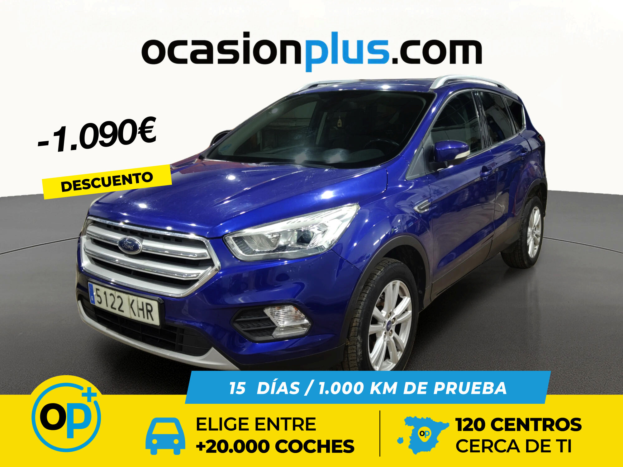 FORD Kuga (1.5 EcoBoost Trend+ 4x2 110 kW (150 CV)) en Madrid