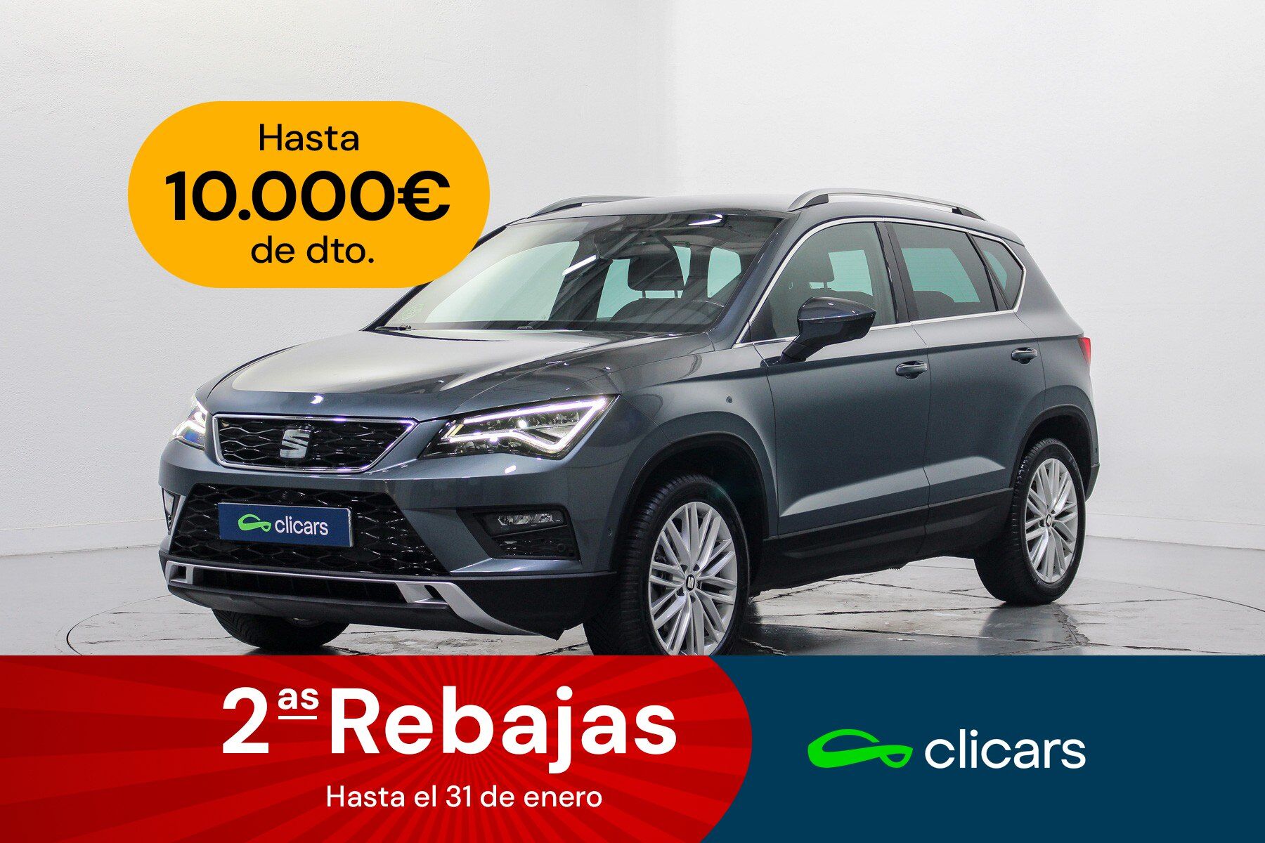 SEAT Ateca (Ateca 2.0TDI CR S&S Xcellence 4Drive DSG 150) en Madrid