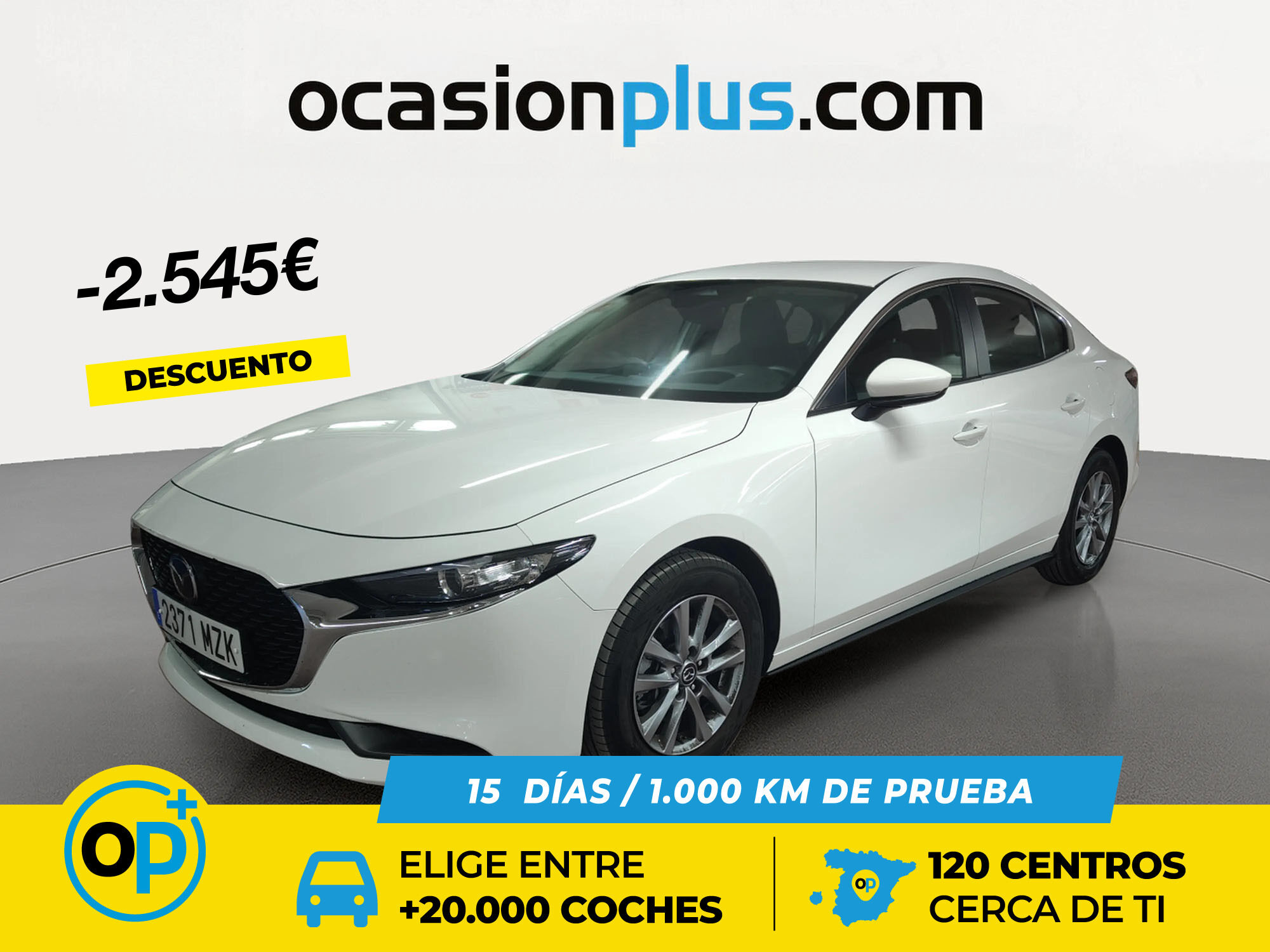 MAZDA Mazda3 (2.5L E-SKY G MHEV Prime-line 103 kW (140 CV)) en Madrid