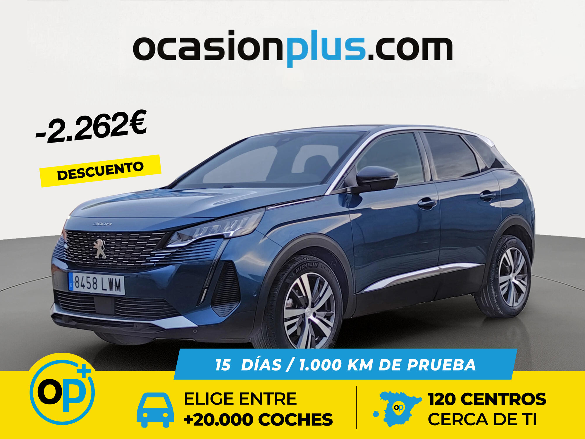 PEUGEOT 3008 (PureTech 130 S&S Allure Pack 96 kW (130 CV)) en Madrid