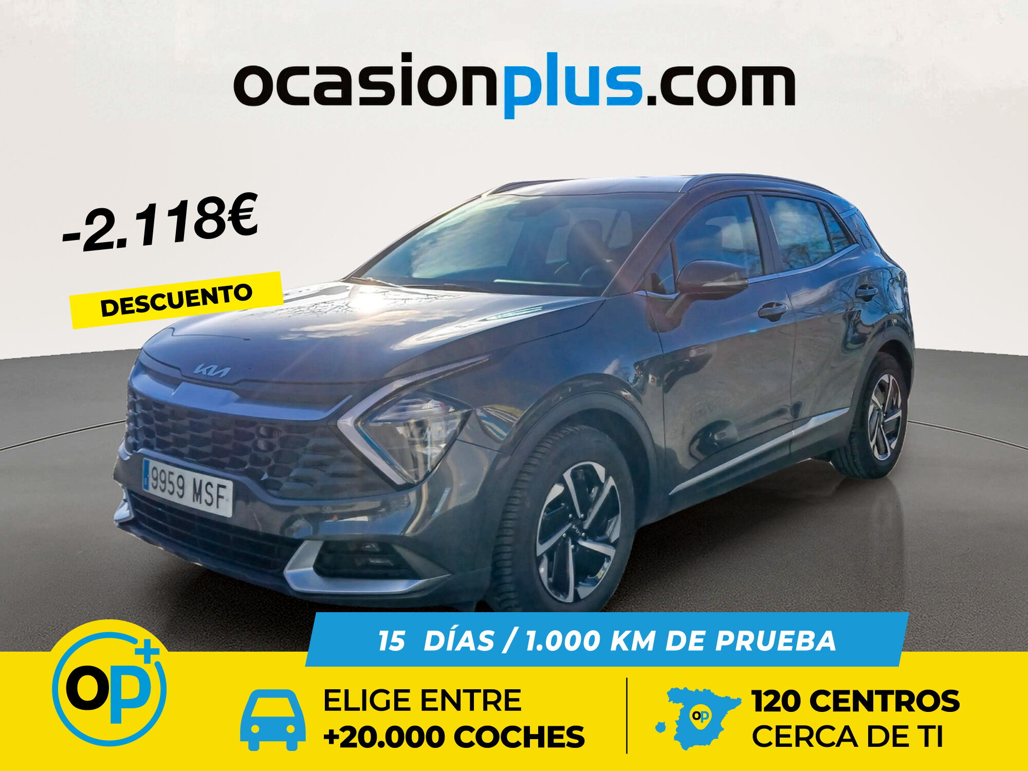 KIA Sportage (1.6 T-GDi MHEV Drive 4x2 110 kW (150 CV)) en Madrid