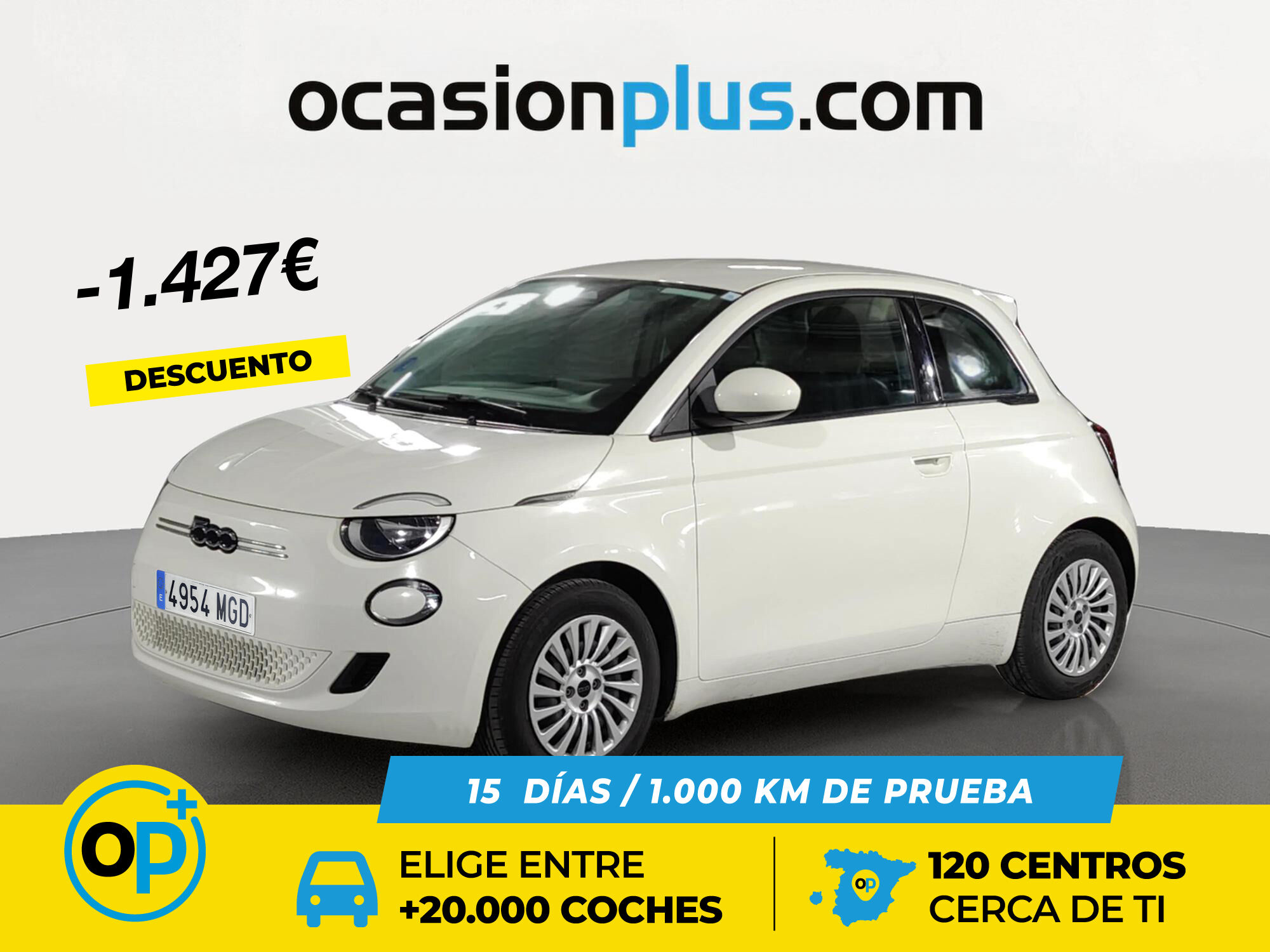 FIAT 500 (Monotrim 320km 87 kW (118 CV)) en Madrid