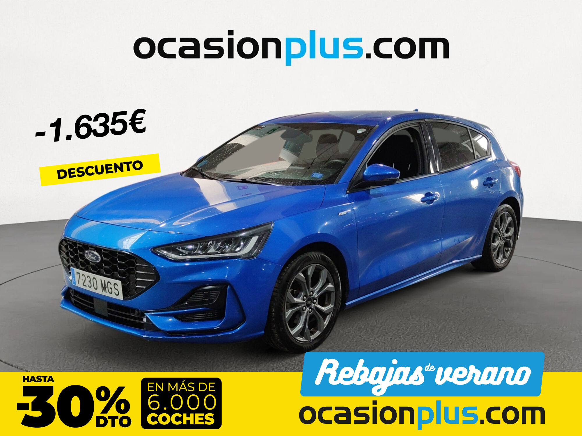 FORD Focus (1.0 Ecoboost MHEV ST-Line 114 kW (155 CV)) en Madrid