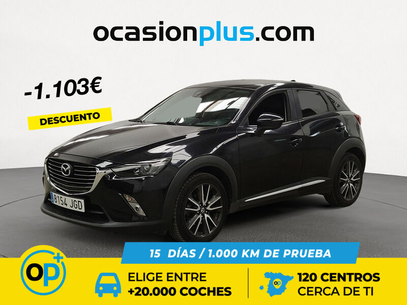 MAZDA CX-3 (1.5 DE SKYACTIV Luxury 2WD 77 kW (105 CV)) en Madrid