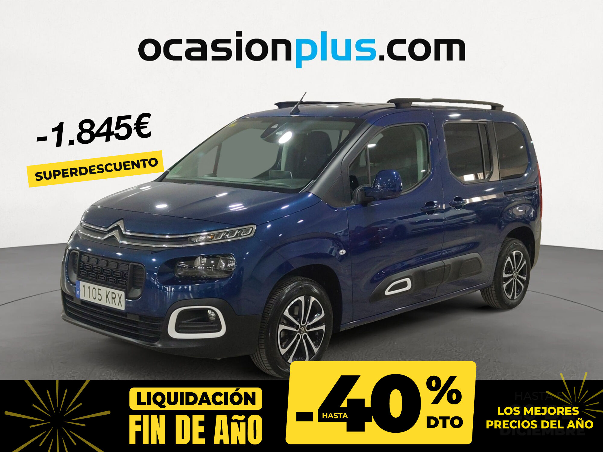 CITROEN Berlingo (BlueHDi 100 S&S Talla M Shine 75 kW (102 CV)) en Madrid