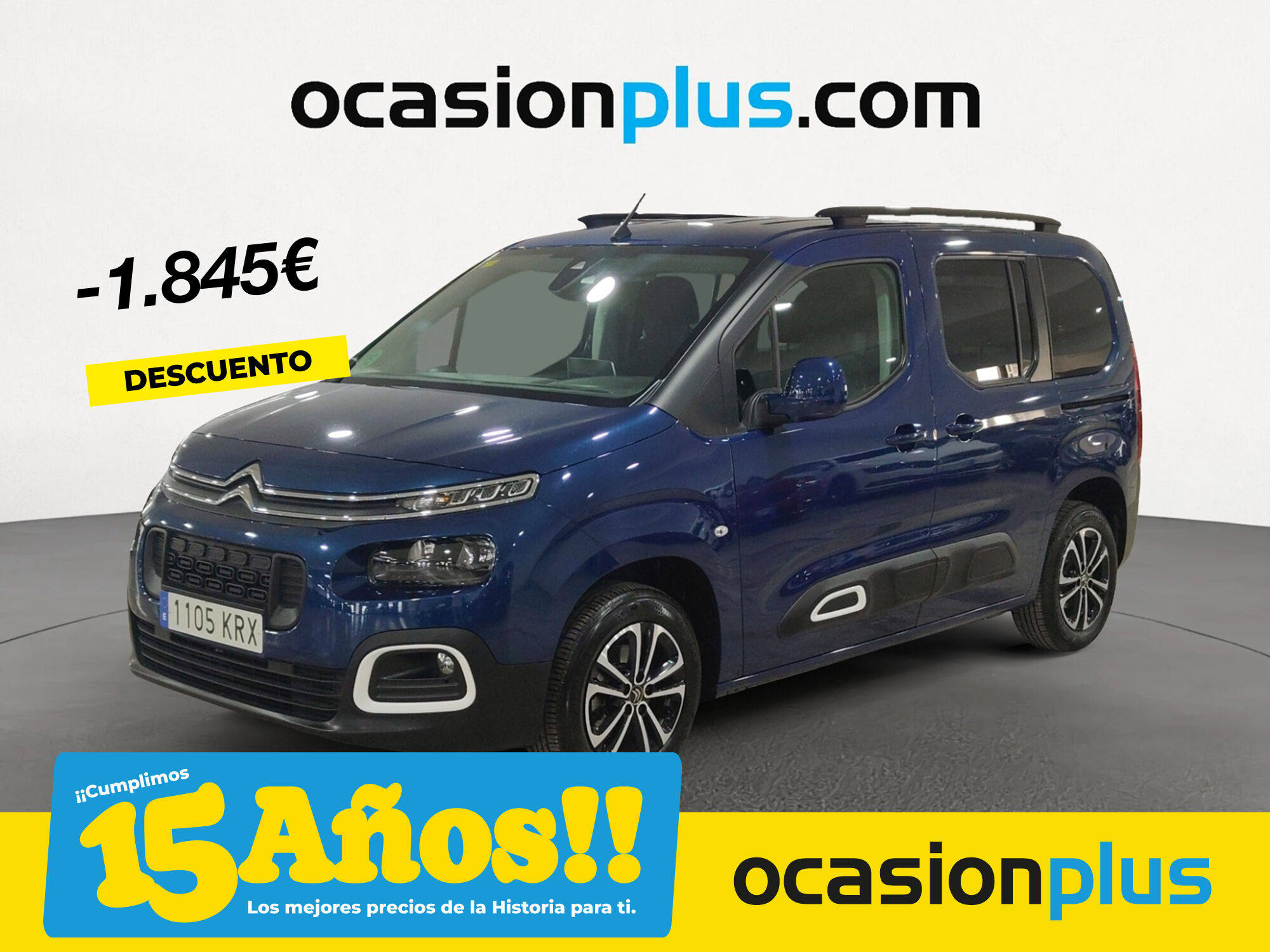 CITROEN Berlingo (BlueHDi 100 S&S Talla M Shine 75 kW (102 CV)) en Madrid