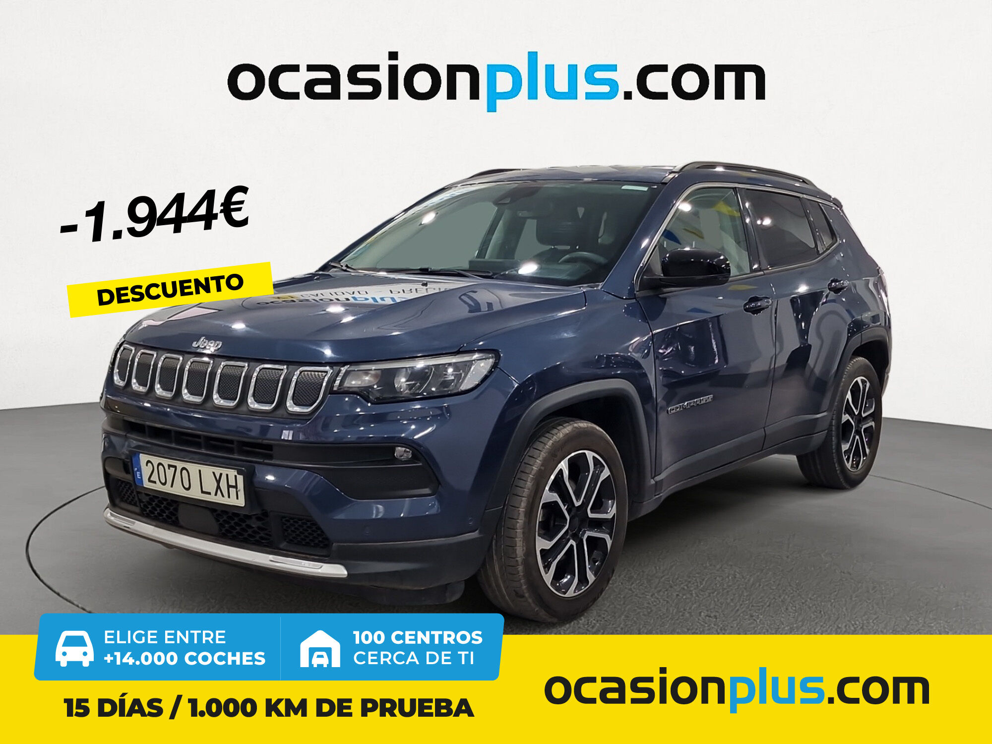 JEEP Compass (1.6 Multijet Limited 4x2 96 kW (130 CV)) en Madrid