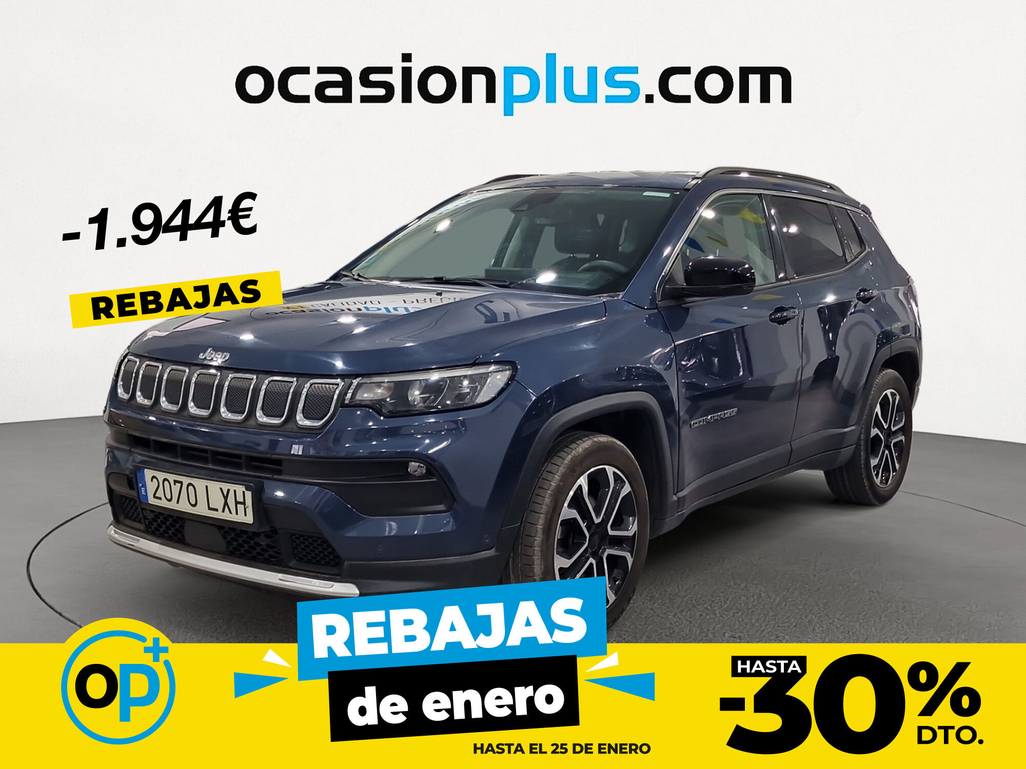 JEEP Compass (1.6 Multijet Limited 4x2 96 kW (130 CV)) en Madrid