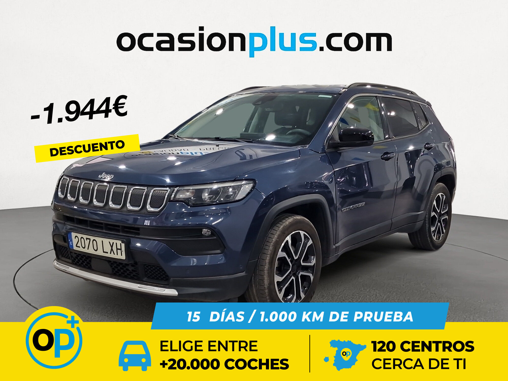 JEEP Compass (1.6 Multijet Limited 4x2 96 kW (130 CV)) en Madrid