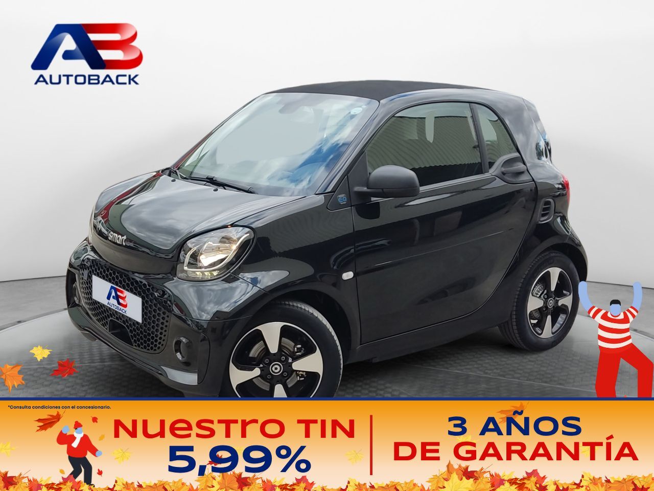 SMART Fortwo (60kW(81CV) EQ coupe) en Madrid