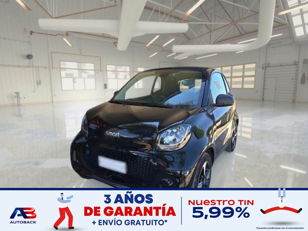 SMART Fortwo (60kW(81CV) EQ coupe) en Madrid