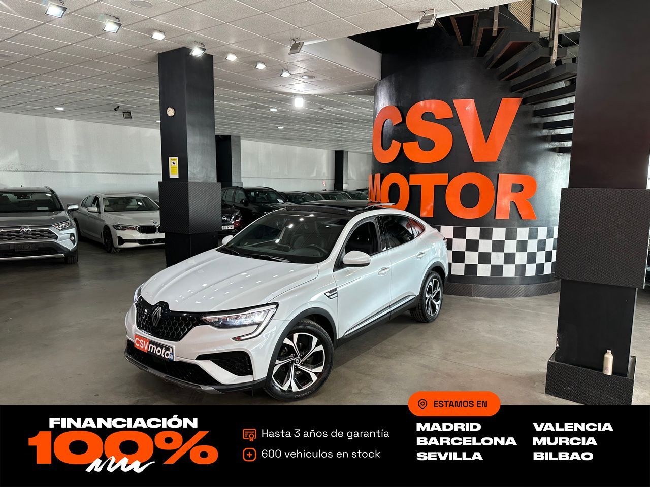 RENAULT Arkana (Techno TCe 103kW(140CV) EDC mild hybrid) en Madrid