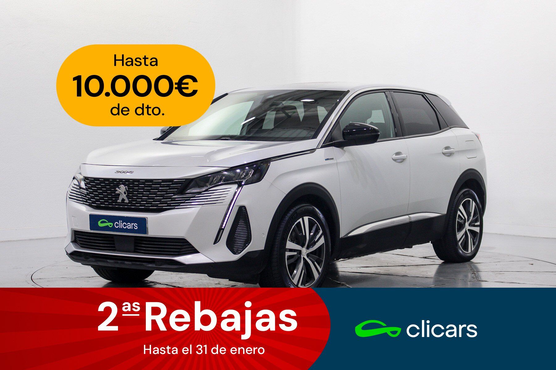 PEUGEOT 3008 (3008 HYB PHEV 225 Allure Pack e-EAT8) en Madrid