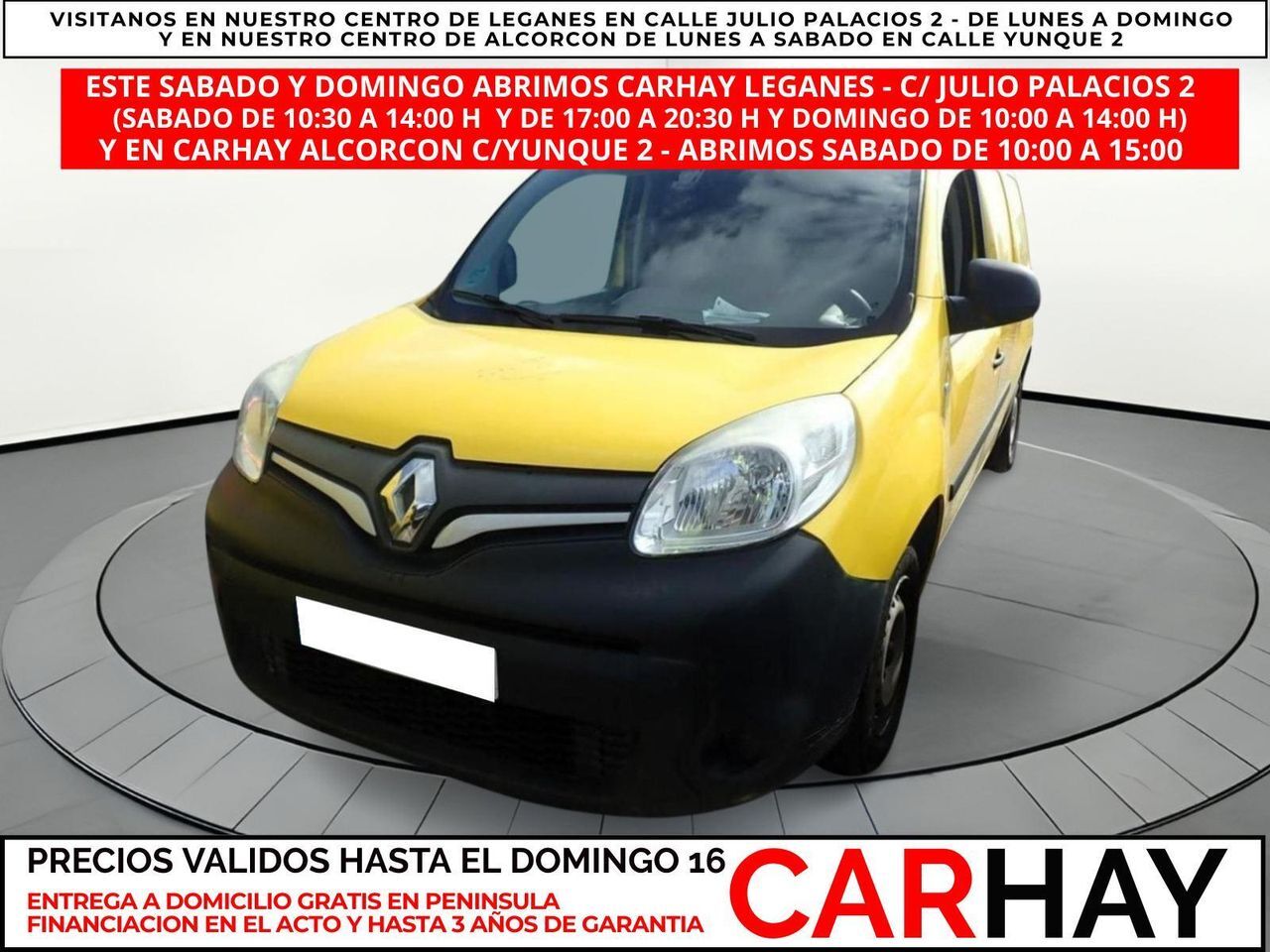 RENAULT Kangoo (EXPRESS Profesional Maxi 2p dCi 66 kW) en Madrid