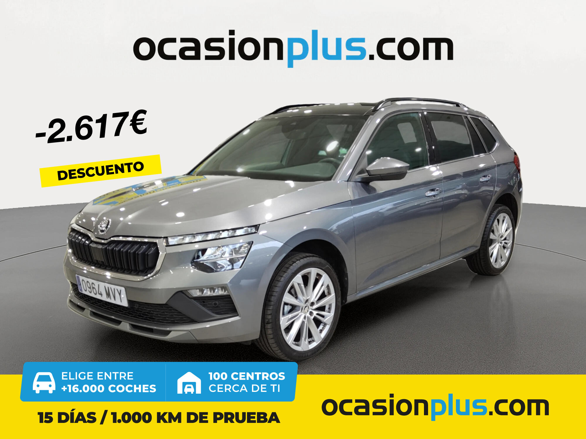 SKODA Kamiq (1.0 TSI Design DSG 85 kW (115 CV)) en Madrid