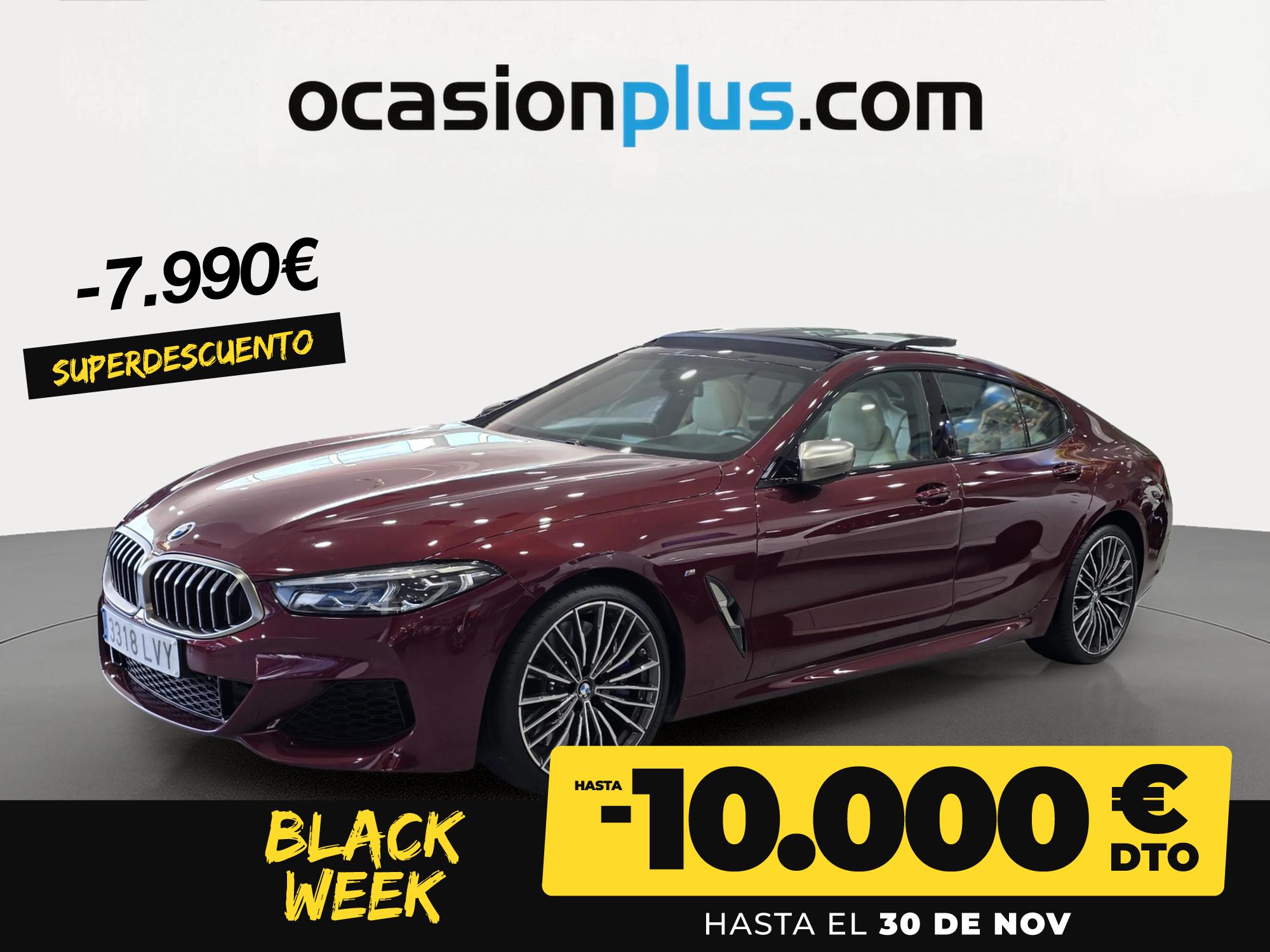 BMW Serie 8 (M850i xDrive Gran Coupe 390 kW (530 CV)) en Madrid