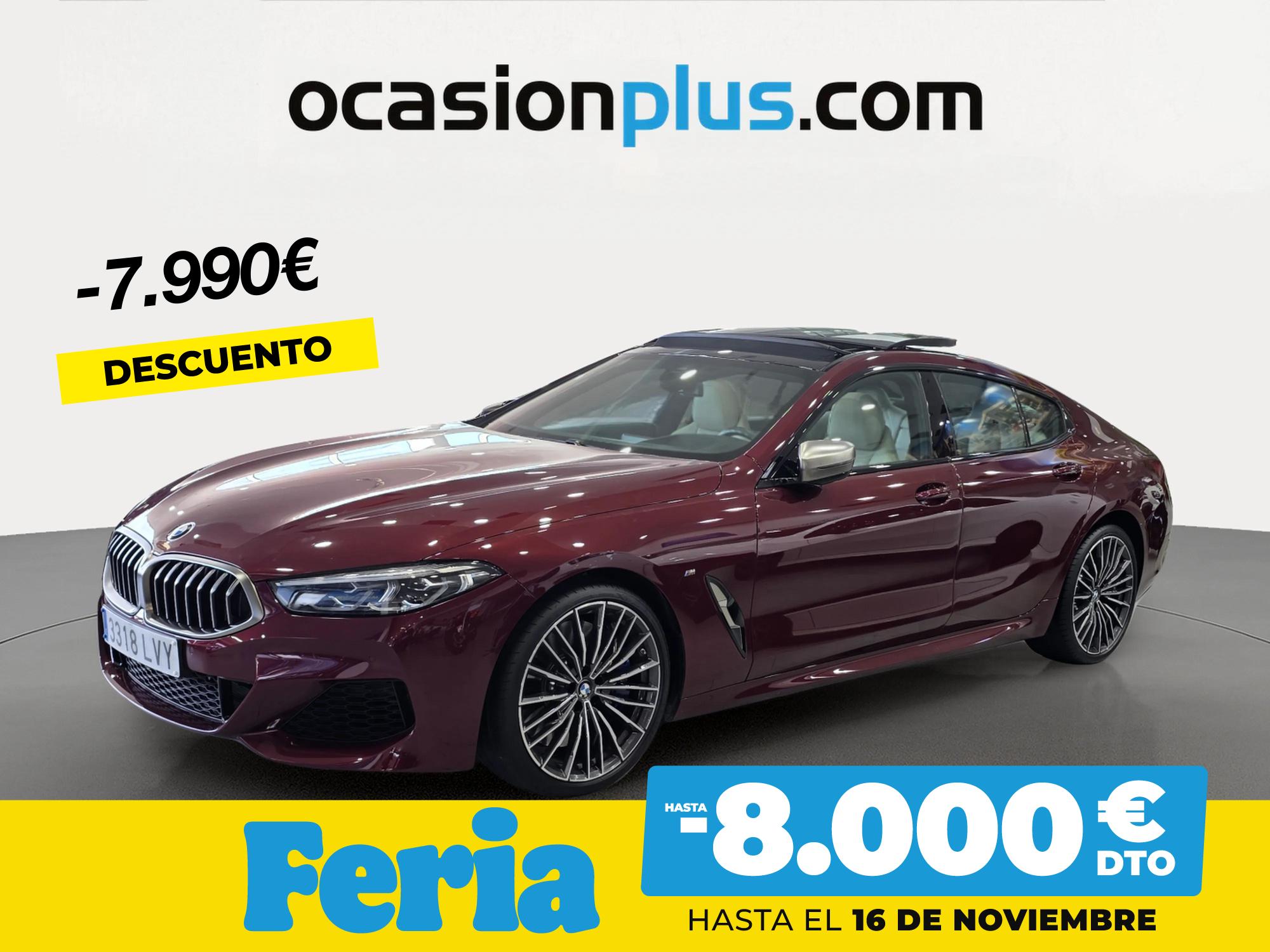 BMW Serie 8 (M850i xDrive Gran Coupe 390 kW (530 CV)) en Madrid